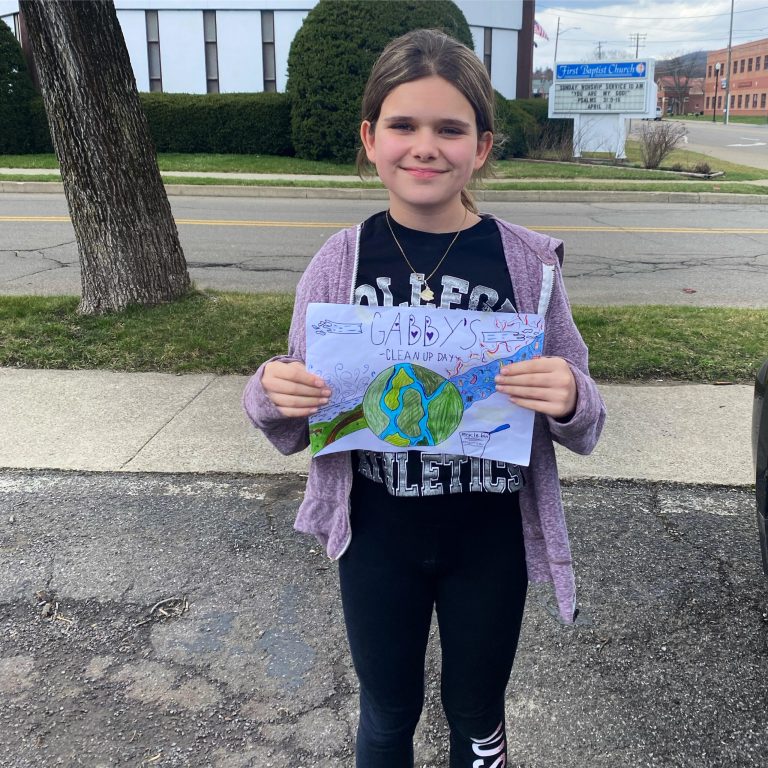 Clean up the Town Roads Day - Gabby